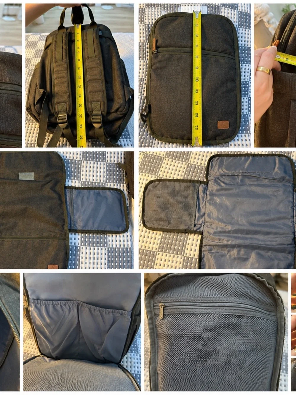 Dikaslon Diaper Bag Backpack | Complete Set